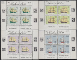 Argentina 1185/88 1979 Exp. Filatélica Internacional Barcos Boats MNH - Otros & Sin Clasificación