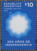 Argentina 3104 2016 200 Años De Independencia MNH - Sonstige & Ohne Zuordnung