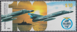 Argentina 3102 2016 100 Años De La Aviación Nacional Aviones Planes MNH - Altri & Non Classificati