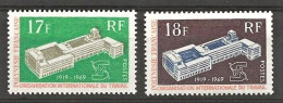 Polynésie 1969 YT 70/71 OIT N** MNH - Nuovi