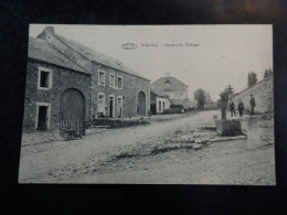 Harre - "Manhay" - Centre Du Village - Fontaine Et Abreuvoir - Ed: Bonmariage - 2 Scans - Manhay