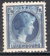 Luxembourg 1926 Single Grand Duchess Charlotte In Mounted Mint - 1926-39 Charlotte Rechtsprofil