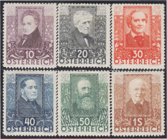 Österreich Austria 399/04 1931 Poetas MH - Andere & Zonder Classificatie