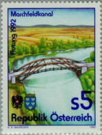 Öesterreich Austria  Nº 1907   1992  Realización Del Canal De Marchfeld Lujo - Altri & Non Classificati