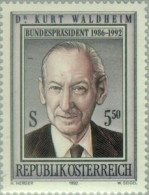 Öesterreich Austria - 1901 - 1992 Homenaje Al Presidente Kurt Waldheim Lujo - Sonstige & Ohne Zuordnung