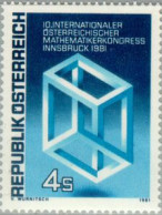 Öesterreich Austria - 1509 - 1981 10º Congr. De Matemáticos -Innsbruck-Lujo - Altri & Non Classificati