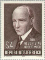 CIN/S Öesterreich Austria  Nº 1490  1980 100 Aniv. De Robert Musil Lujo - Otros & Sin Clasificación