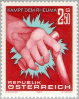 Österreich Austria - 1462 - 1980 Eslogan Combatamos El Reumatismo Lujo - Sonstige & Ohne Zuordnung