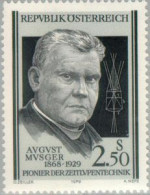 Österreich Austria - 1457 - 1979 50º Aniv. Muerte De Auguste Musger Lujo - Otros & Sin Clasificación