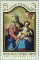 Österreich Austria - 1421 - 1978 Navidad-cuadro Virgen Y Niño-Lujo - Altri & Non Classificati