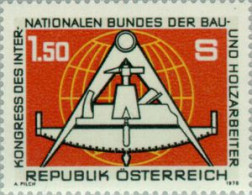 Österreich Austria - 1408 - 1978 Congreso De La Fed. Inter. De Trabajadores De - Otros & Sin Clasificación