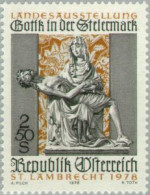 REL/S Österreich Austria  Nº 1404  1978 Exp. Provincial De Arte Gótico En Styr - Autres & Non Classés