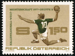 DEP1/S Österreich Austria  Nº 1371  1977 Campeonato Del Mundo De Balonmano Luj - Otros & Sin Clasificación