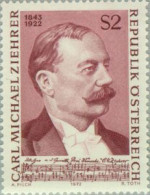 Österreich Austria - 1232 - 1972 50º Aniv. Muerte Del Compositor C.M. Ziehrer  - Otros & Sin Clasificación