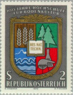 Österreich Austria - 1230 - 1972 Cent. De La Escula De Agricultura Lujo - Otros & Sin Clasificación