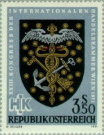 Österreich Austria - 1187 - 1971 23º Congerso Cámara Inter. De Comercio-Viena- - Otros & Sin Clasificación