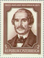 Österreich Austria - 1193 - 1971 Cent. Muerte Del Botánico A. Neilreich Lujo - Altri & Non Classificati