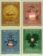 Österreich Austria - 773/76 - 1949 Por Los Prisioneros De Guerra Lujo - Altri & Non Classificati