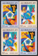 Delcampe - Azerbaijan 538/39 2006 Europa Fiestas Y Festivales Nacionales MNH - Aserbaidschan