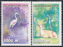 Delcampe - Azerbaijan 384/85 1999 Europa Reservas Y Parques Naturales MNH - Aserbaidschan