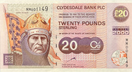 Scotland 20 Pounds, P-229B (1.1.2000) - UNC - Millenium Issue - 20 Pounds