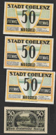 Lot A29--10 Notgeld ALLEMAGNE Port En Plus - Vrac - Billets