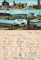 Wesel Mehrbild-AK U.a. Bahnhof-Vorplatz, Kaiserhof, Hospital Uvm. 1968 - Wesel