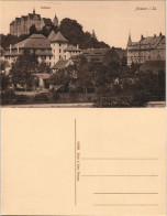 Ansichtskarte Nossen Stadtpartie - Stadthäuser, Villen 1916 - Nossen
