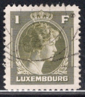 Luxembourg 1944 Single Grand Duchess Charlotte In Fine Used - Usados