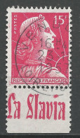 TYPE MARIANNE DE MULLER  N° 1011 Variétée A De SLAVIA Ouvert PUB SLAVIA OBL / Used - Gebraucht