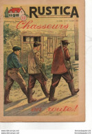 RUSTICA Chasseurs En Route Aout 1951 - Caza & Pezca