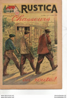 RUSTICA Chasseurs En Route Aout 1951 - Caccia & Pesca