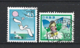 Japan 1982 Letter Writing Day Y.T. 1418/1419 (0) - Oblitérés