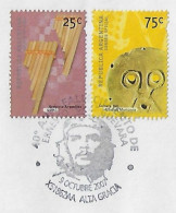 Argentina 2007 Cover Commemorative Cancel 40th Anniversary Of The Death Of Ernesto Che Guevara From Alta Gracia - Covers & Documents