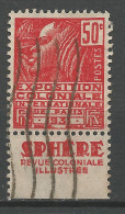TYPE FEMME FACHI Type Ll N° 272 PUB SPHERE OBL / Used - Used Stamps
