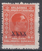 Yugoslavia Kingdom 1928 XXXX Overprint Mi#215 Mint Hinged - Unused Stamps