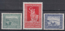 Yugoslavia Kingdom 1931 Mi#226-227 Mint Hinged - Nuevos