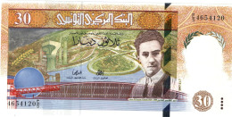 TUNISIE 30 DINARS 07.11.1997 UNC  F5/4654120 - Tunisia