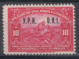 Yugoslavia Kingdom 1921 Mi#159 With Overprint Mint Hinged - Unused Stamps