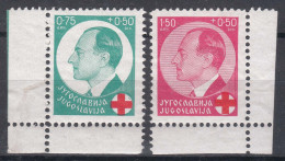 Yugoslavia Kingdom Red Cross 1936 Mi#328-329 Mint Never Hinged - Ongebruikt