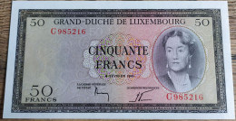 P# 51 - 50 Francs Luxembourg 1961 - UNC!! - Luxembourg