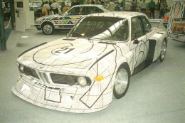 BMW 3.2CSL - Peint Par Frank Stella - Pilote:Brian Redman  - 24 Heures Du Mans 1976  - 15x10cms PHOTO - Le Mans