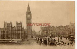 CPA LONDON - WESTMINSTER BRIDGE - Westminster Abbey