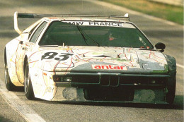 BMW M1 - Peint Par Andy Warhol - Pilote:Winkelhock/Mignot  - 24 Heures Du Mans 1979 - 15x10cms PHOTO - Le Mans