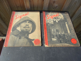 Revue SIGNAL 1940 N° 15 Et 16 WW2 - Francese