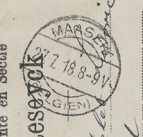 Document (belastingen), Afst. MAASEIK (BELGIEN) 27/07/1918 - Altri & Non Classificati
