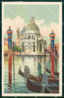 Venezia Città Santa Maria Della Salute Gondole Alberti Cartolina RT7978 - Venezia (Venice)