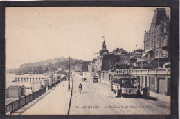 76. LE HAVRE . Le Boulevard Maritime Et La Hève . Tramway . Animée - Cap De La Hève