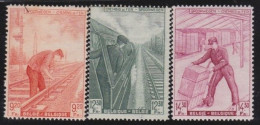 Belgie  .   OBP    .    TR  260/262  .     *      .   Ongebruikt Met Gom  .   /   .   Neuf Avec Gomme - Mint