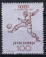 Yugoslavia Republic Olympic Games Helsinki 1952 Mi#703 Mint Hinged - Ongebruikt